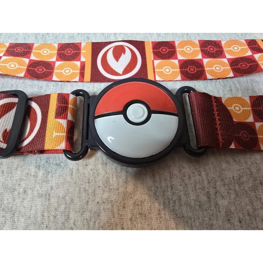 Pokemon Clip N Go Belt (Red) 2018 TOMY Toys Adjustable Strap